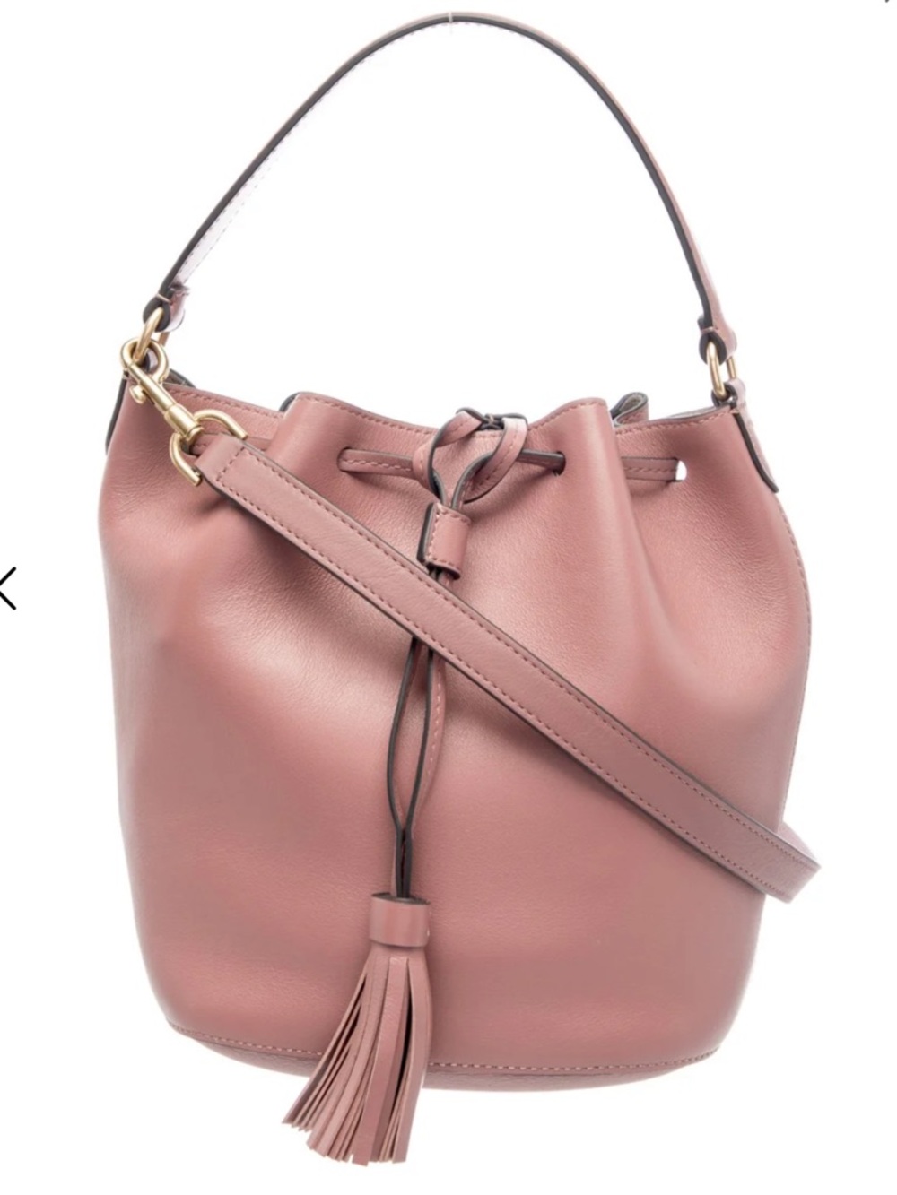 Anya Hindmarch Vaughn Drawstring Leather Bag